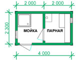 Баня из бруса под ключ