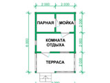 Баня из бруса под ключ