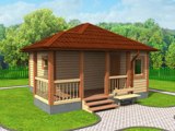 Баня из бруса под ключ
