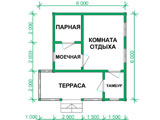 Баня из бруса под ключ