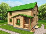 Дом из бруса под ключ построить