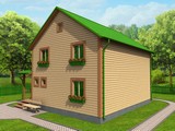 Дом из бруса под ключ построить