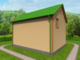 Дом из бруса под ключ построить